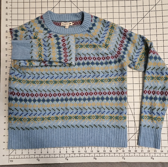 Toad & Co Womens Blue Cazadero Sweater - Picture 7 of 7